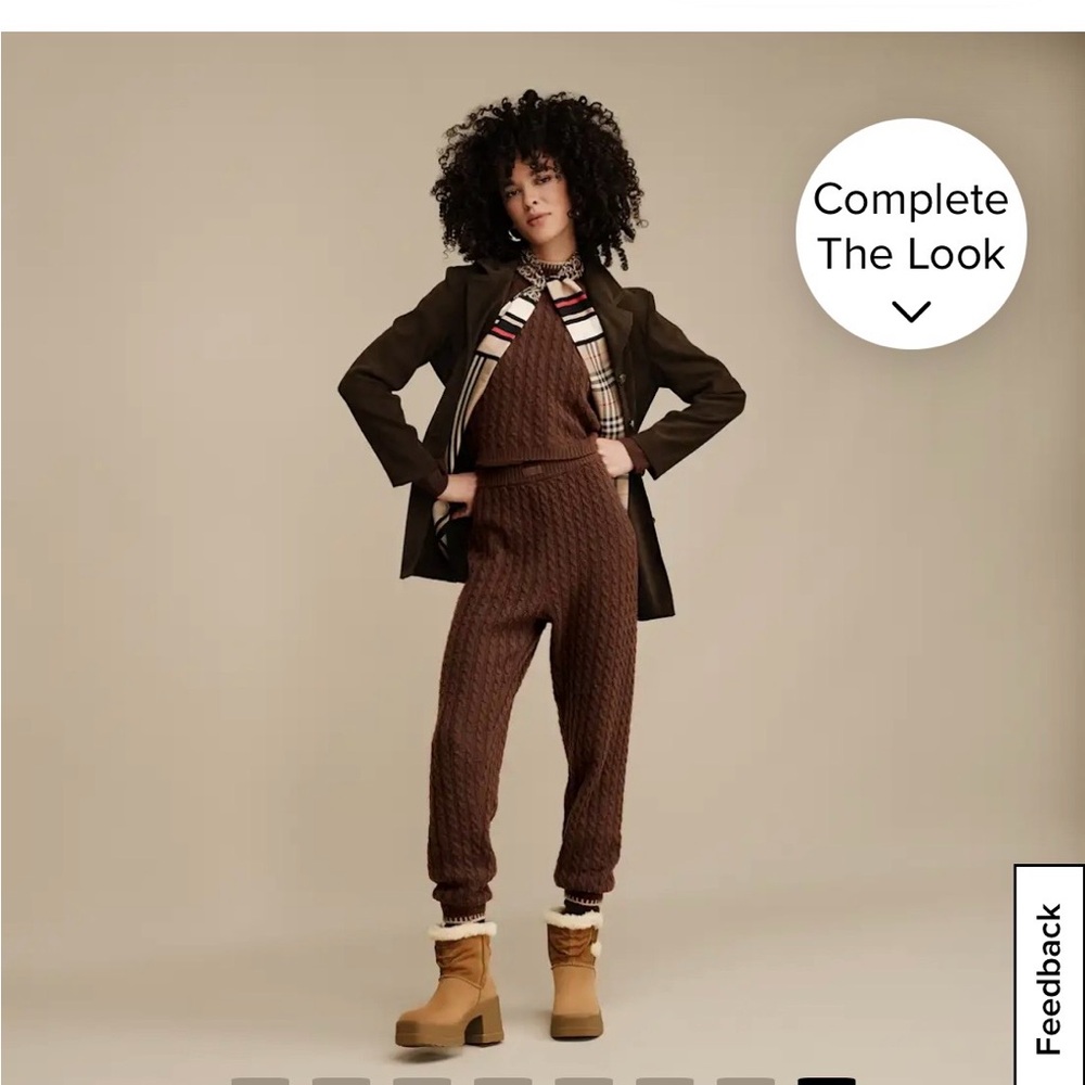 UGG Women's Brown Platform Boots